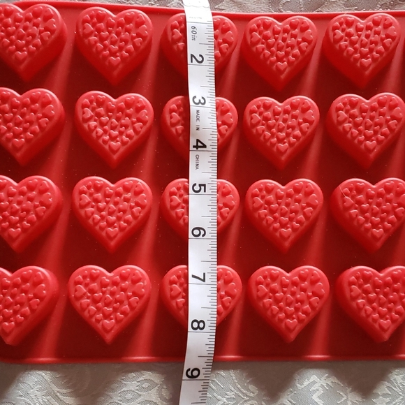 Silicon molds hearts - Picture 5 of 8